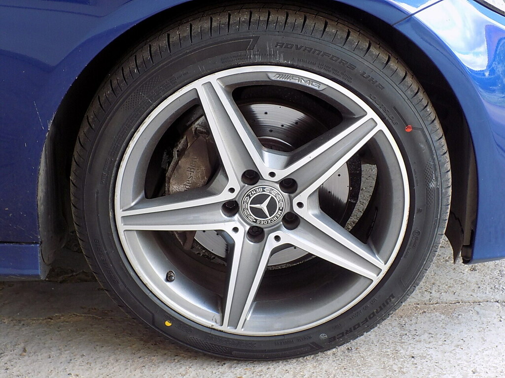 Mercedes-Benz C Class C220d Amg Line HY17UHJ Blue #6