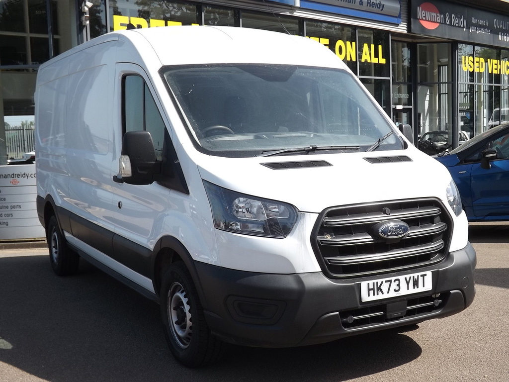 Ford Transit Custom 350 Ecoblue Leader HK73YWT White #3