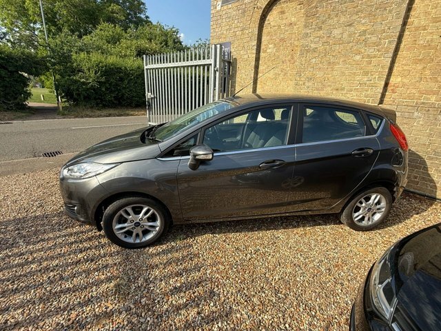 Ford Fiesta 1.25 Zetec Hatchback Euro 6 82 NJ17OKW Grey #2