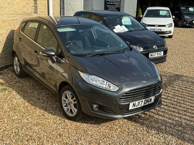 Ford Fiesta 1.25 Zetec Hatchback Euro 6 82 NJ17OKW Grey #4
