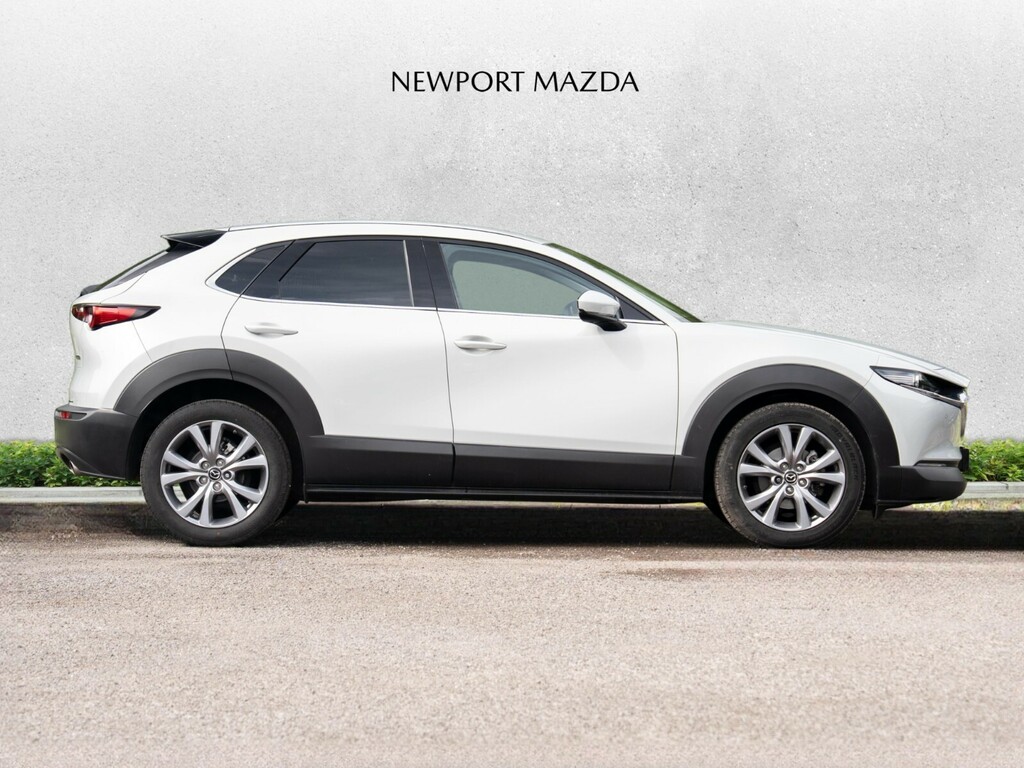 Mazda CX-30 2.5 E-skyactiv G Mhev 140 Exclusive-line MC74UWX White #5