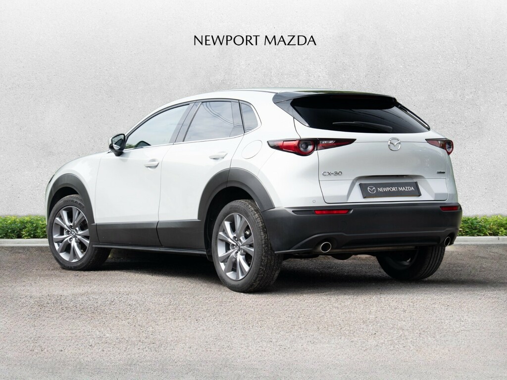 Mazda CX-30 2.5 E-skyactiv G Mhev 140 Exclusive-line MC74UWX White #2