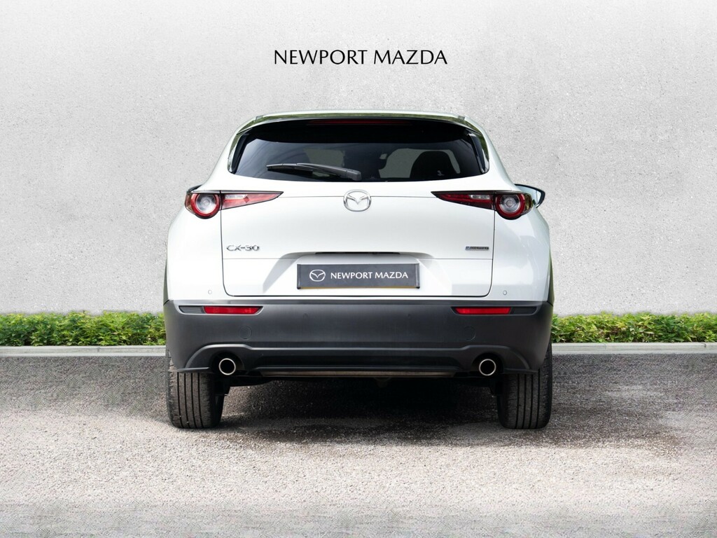 Mazda CX-30 2.5 E-skyactiv G Mhev 140 Exclusive-line MC74UWX White #6