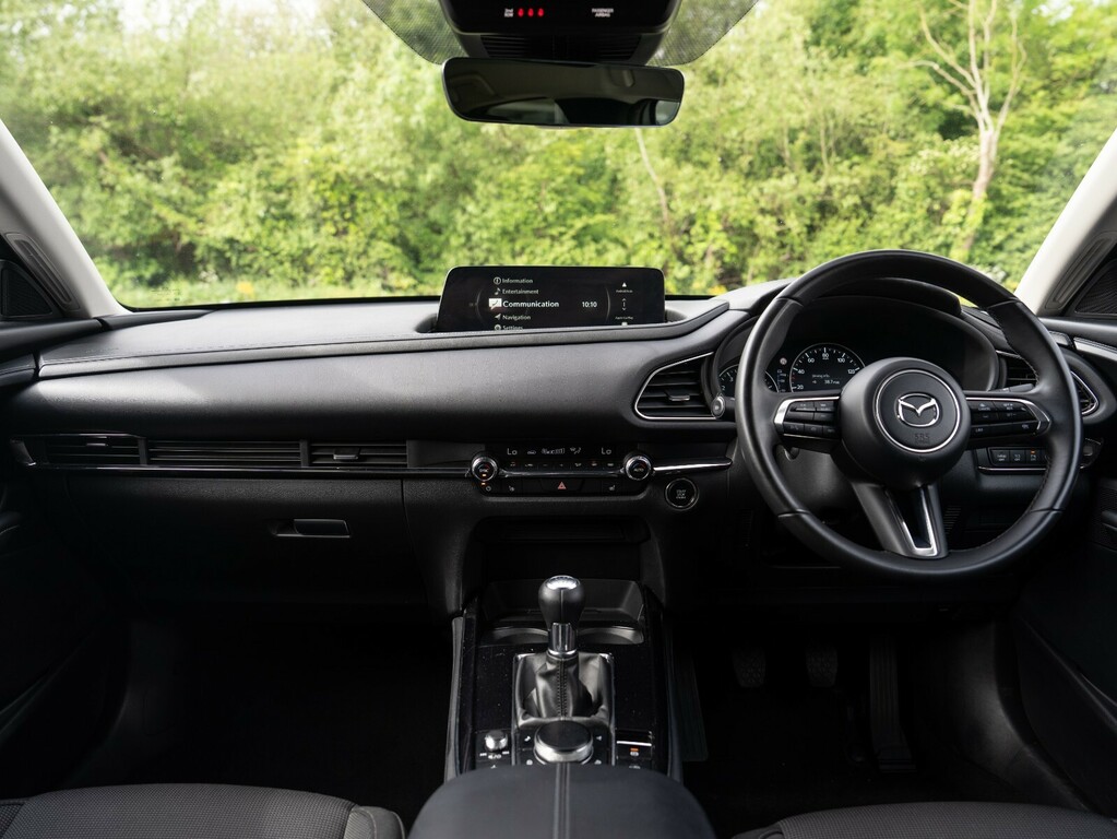 Mazda CX-30 2.5 E-skyactiv G Mhev 140 Exclusive-line MC74UWX White #3