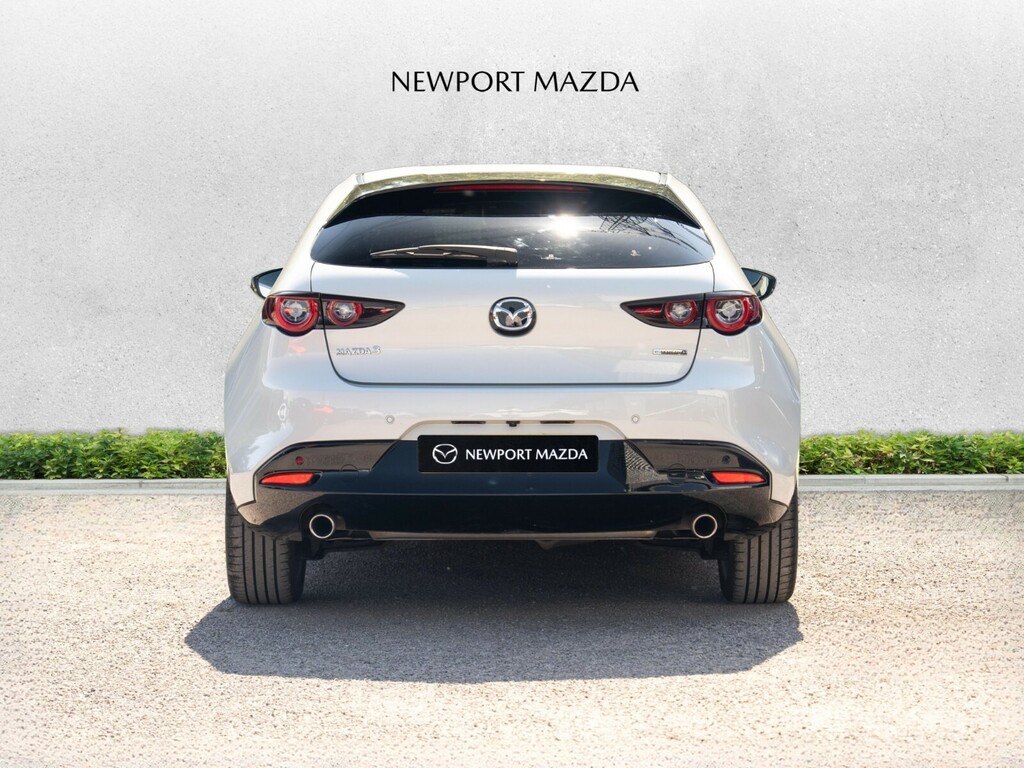 Mazda 3 2.5 E-skyactiv G Mhev 140 Exclusive-line MX25PFE White #5