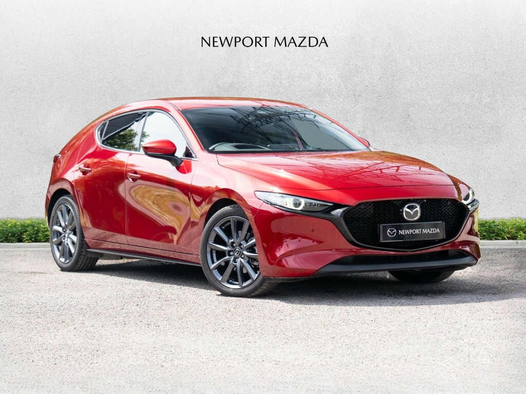 Mazda 3 2.5 E-skyactiv G Mhev 140 Takumi Red