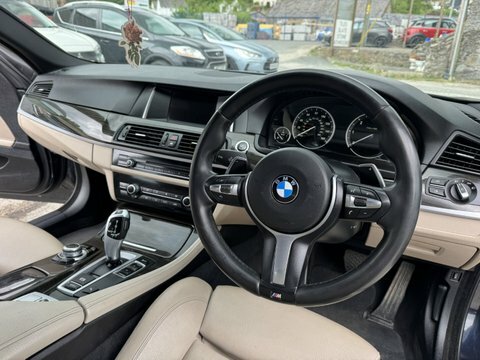 BMW 5 Series 520D M Sport CF14BBO Black #2