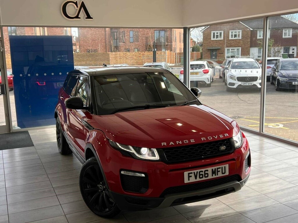 Land Rover Range Rover Evoque Ed4 Se Tech Fwd Euro 6 Ss FV66MFU Red #2