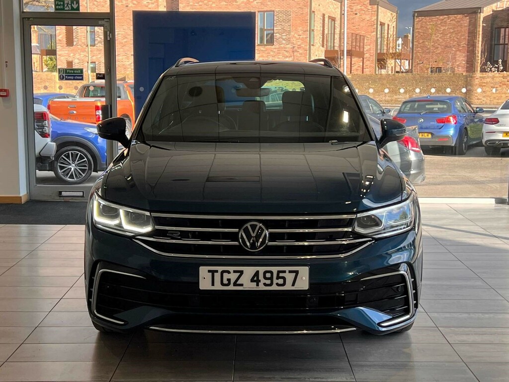 Volkswagen Tiguan R-line Dsg Euro 6 Ss TGZ4957 Blue #6