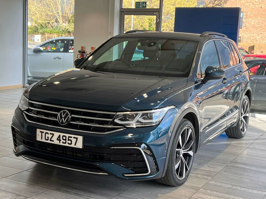 Volkswagen Tiguan R-line Dsg Euro 6 Ss TGZ4957 Blue #2