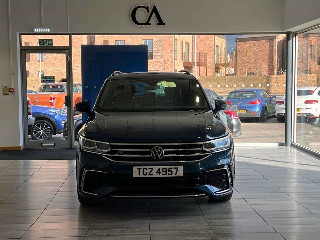 Volkswagen Tiguan R-line Dsg Euro 6 Ss TGZ4957 Blue #4