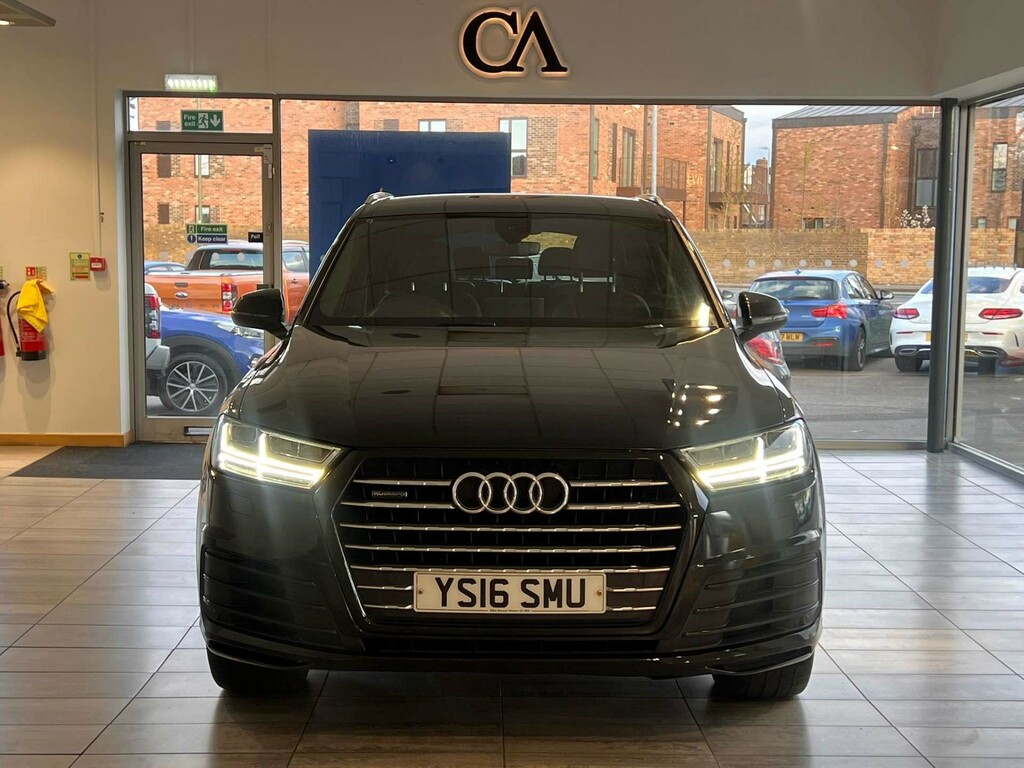 Audi Q7 V6 S Line Tiptronic Quattro Euro 6 Ss YS16SMU Black #3
