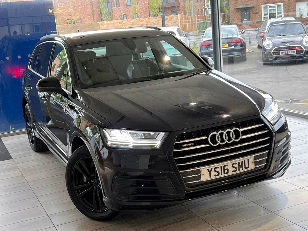 Audi Q7 V6 S Line Tiptronic Quattro Euro 6 Ss YS16SMU Black #4