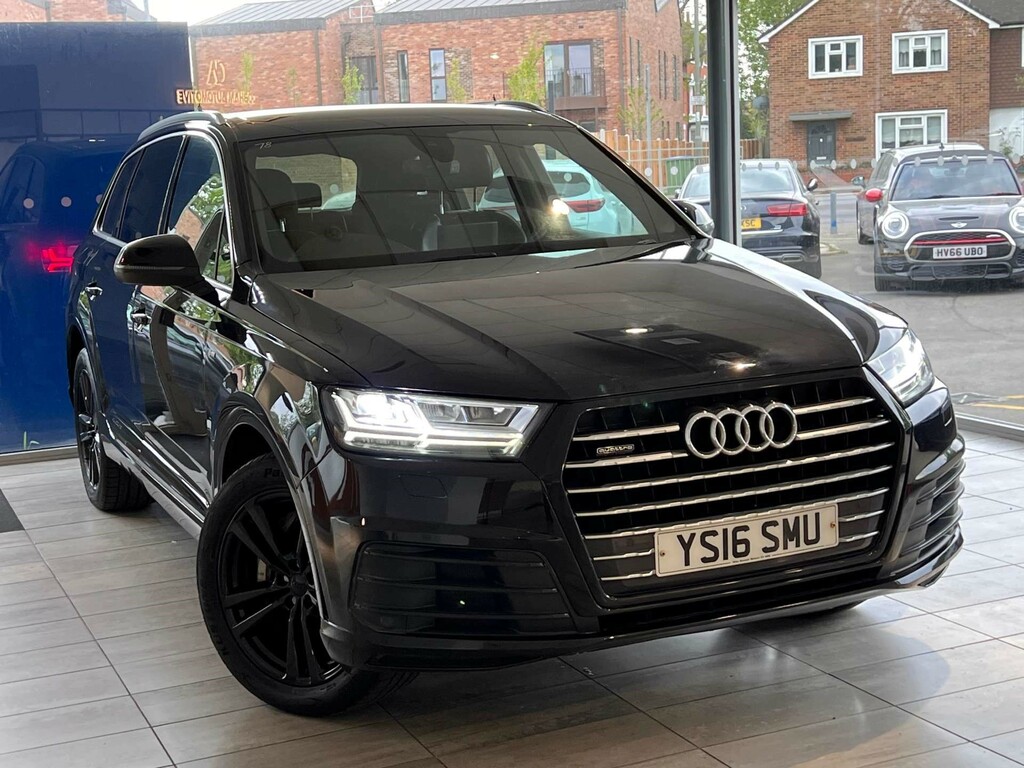 Audi Q7 V6 S Line Tiptronic Quattro Euro 6 Ss YS16SMU Black #5