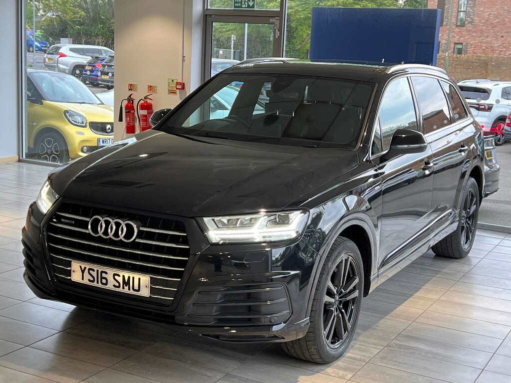 Audi Q7 V6 S Line Tiptronic Quattro Euro 6 Ss YS16SMU Black #6