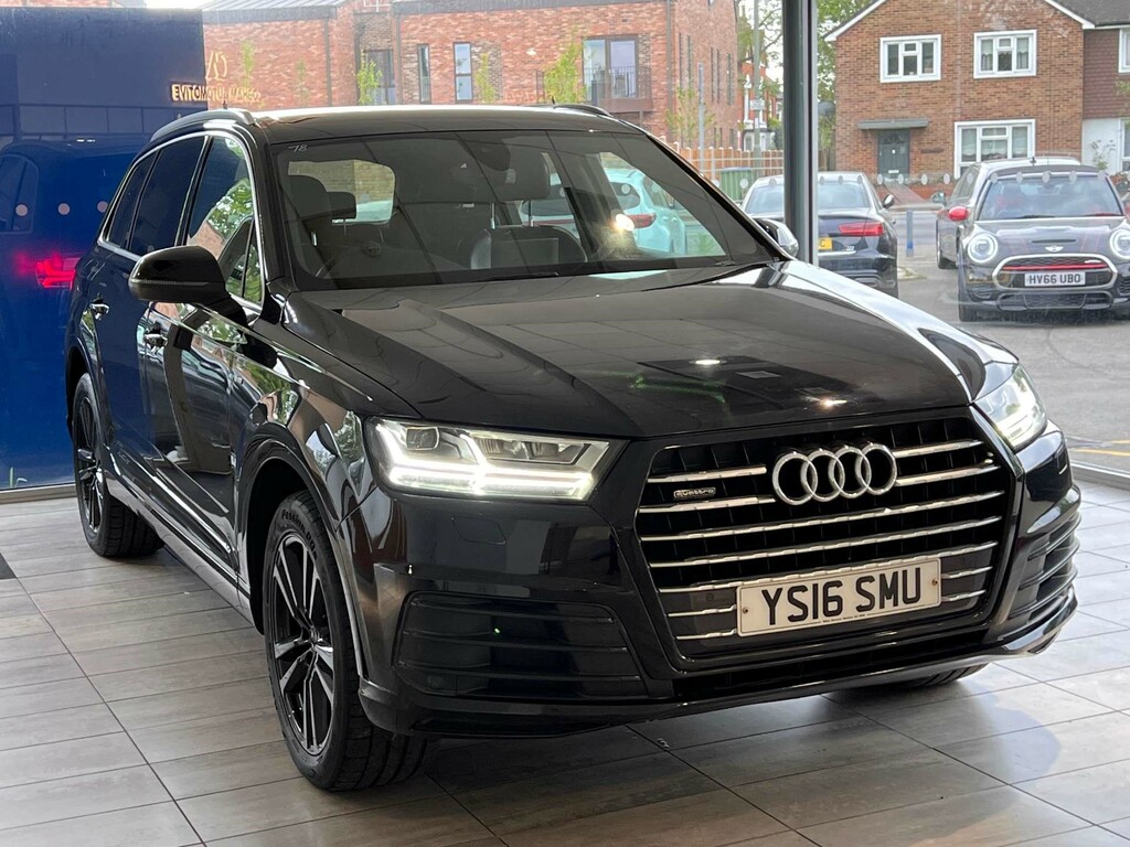 Audi Q7 V6 S Line Tiptronic Quattro Euro 6 Ss Black