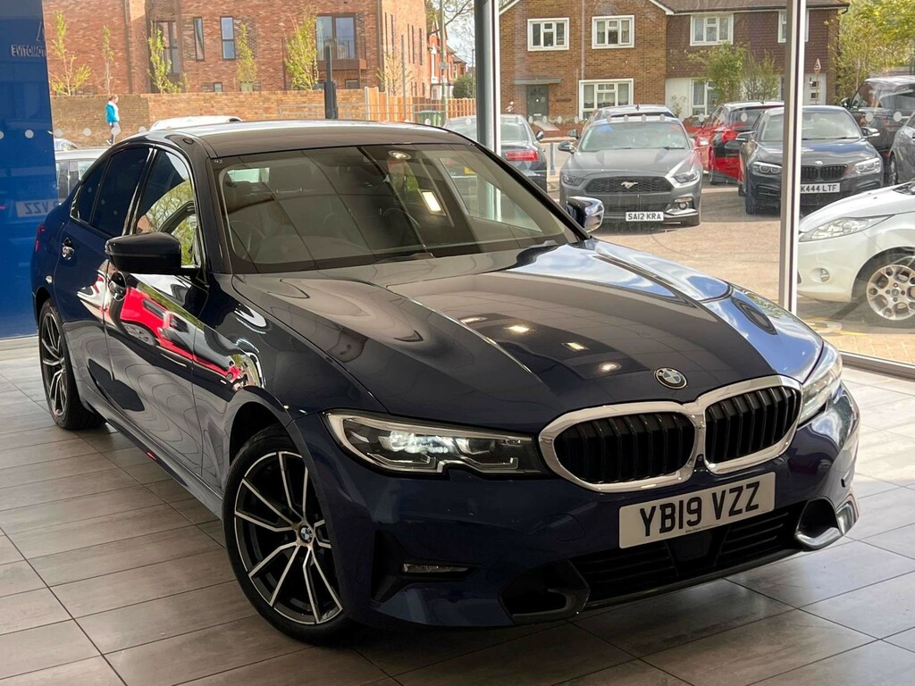 BMW 3 Series Sport Xdrive Euro 6 Ss YB19VZZ Blue #5