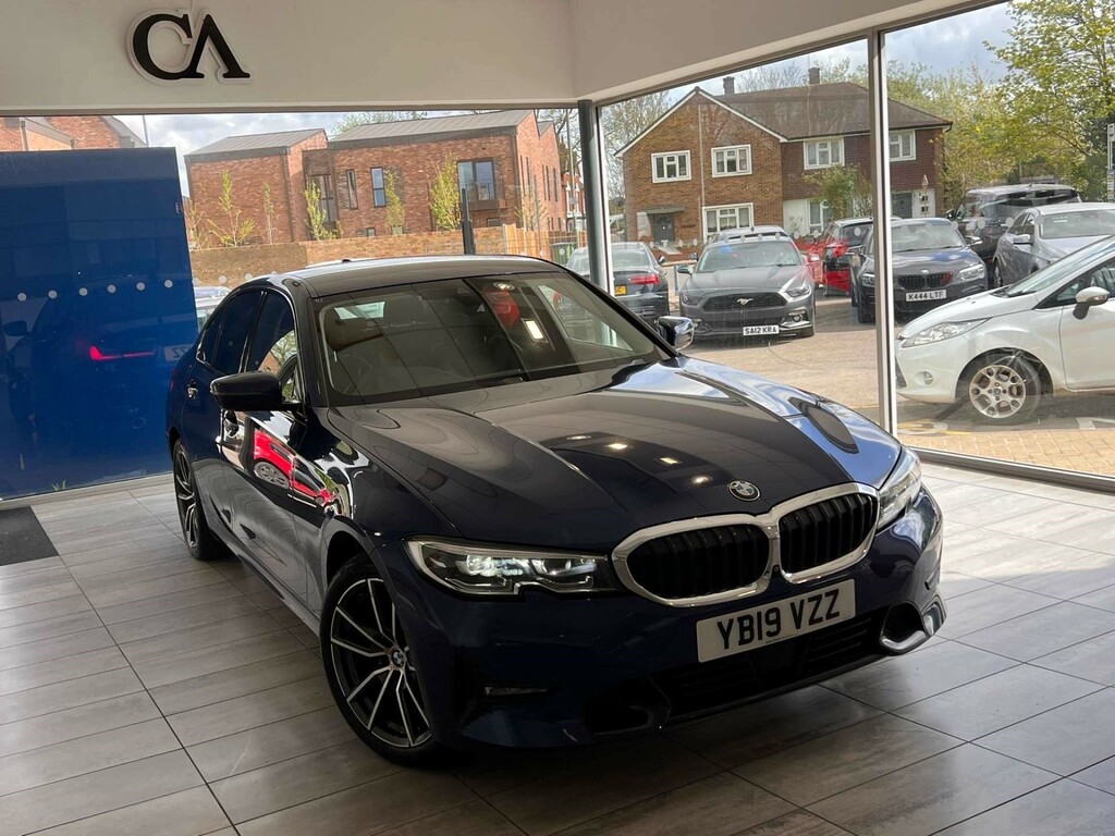 BMW 3 Series Sport Xdrive Euro 6 Ss YB19VZZ Blue #6