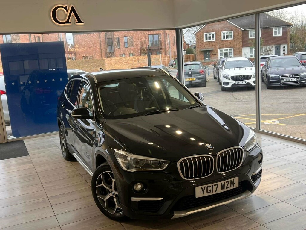 BMW X1 25D Xline Xdrive Euro 6 Ss YG17WZM Black #6