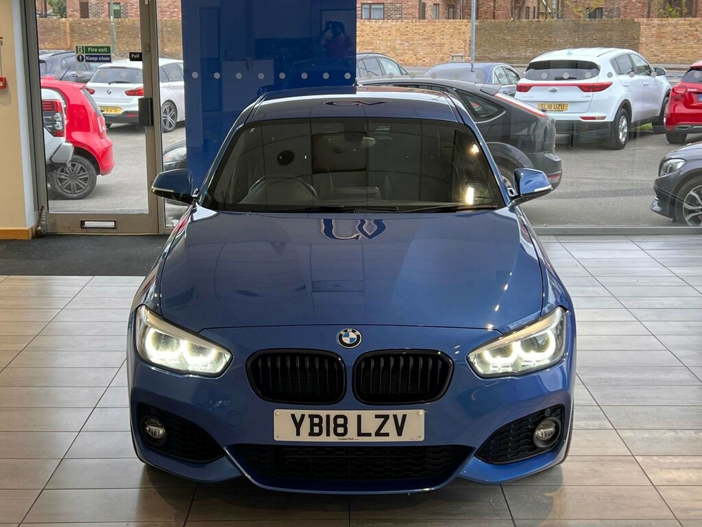 BMW 1 Series 118I M Sport Shadow Edition Euro 6 Ss YB18LZV Blue #4