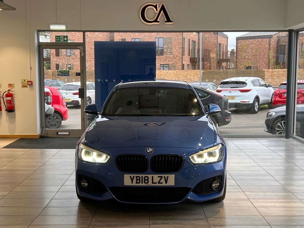 BMW 1 Series 118I M Sport Shadow Edition Euro 6 Ss YB18LZV Blue #3