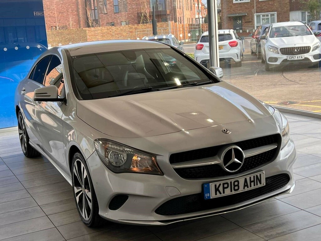 Mercedes-Benz CLA Class Sport Coupe 7G-dct Euro 6 Ss KP18AHN Silver #5