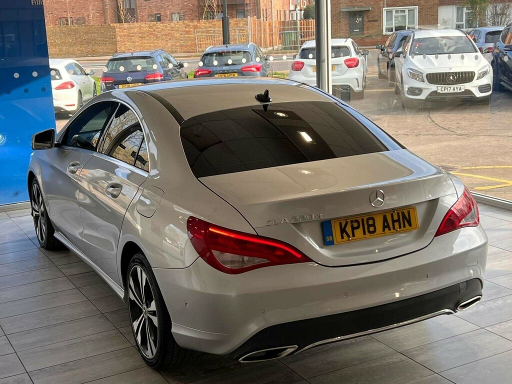 Mercedes-Benz CLA Class Sport Coupe 7G-dct Euro 6 Ss KP18AHN Silver #4