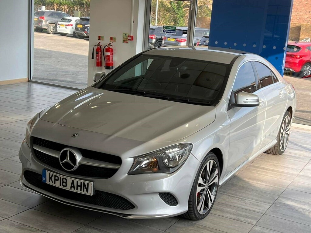 Mercedes-Benz CLA Class Sport Coupe 7G-dct Euro 6 Ss KP18AHN Silver #3
