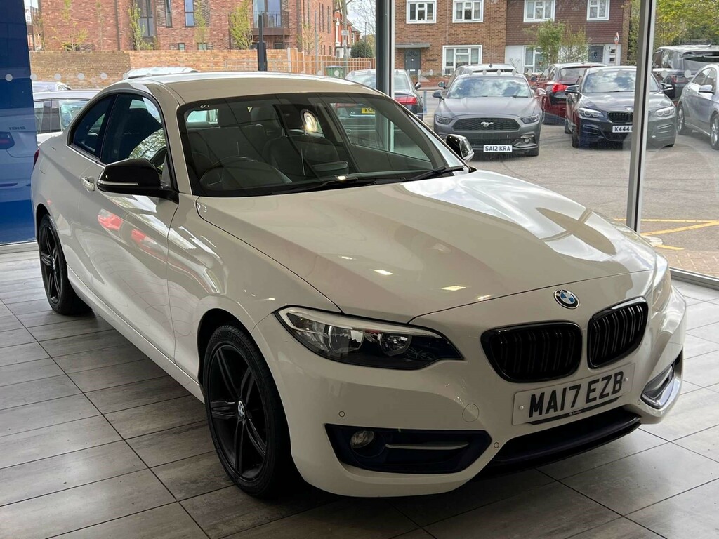 BMW 2 Series Sport Euro 6 Ss MA17EZB White #5