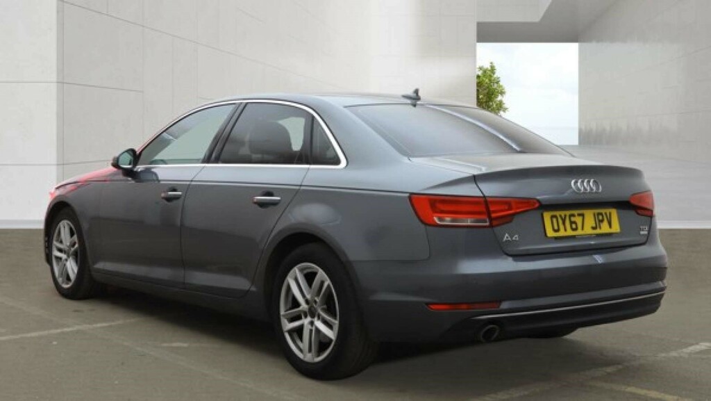 Audi A4 S Line Saloon Euro 6 Ss OY67JPV Grey #3