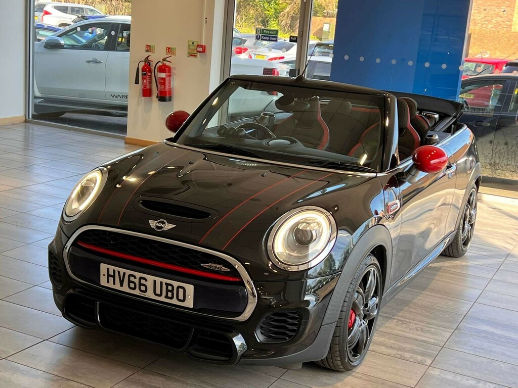 Mini Convertible John Cooper Works Euro 6 Ss HV66UBO Black #4