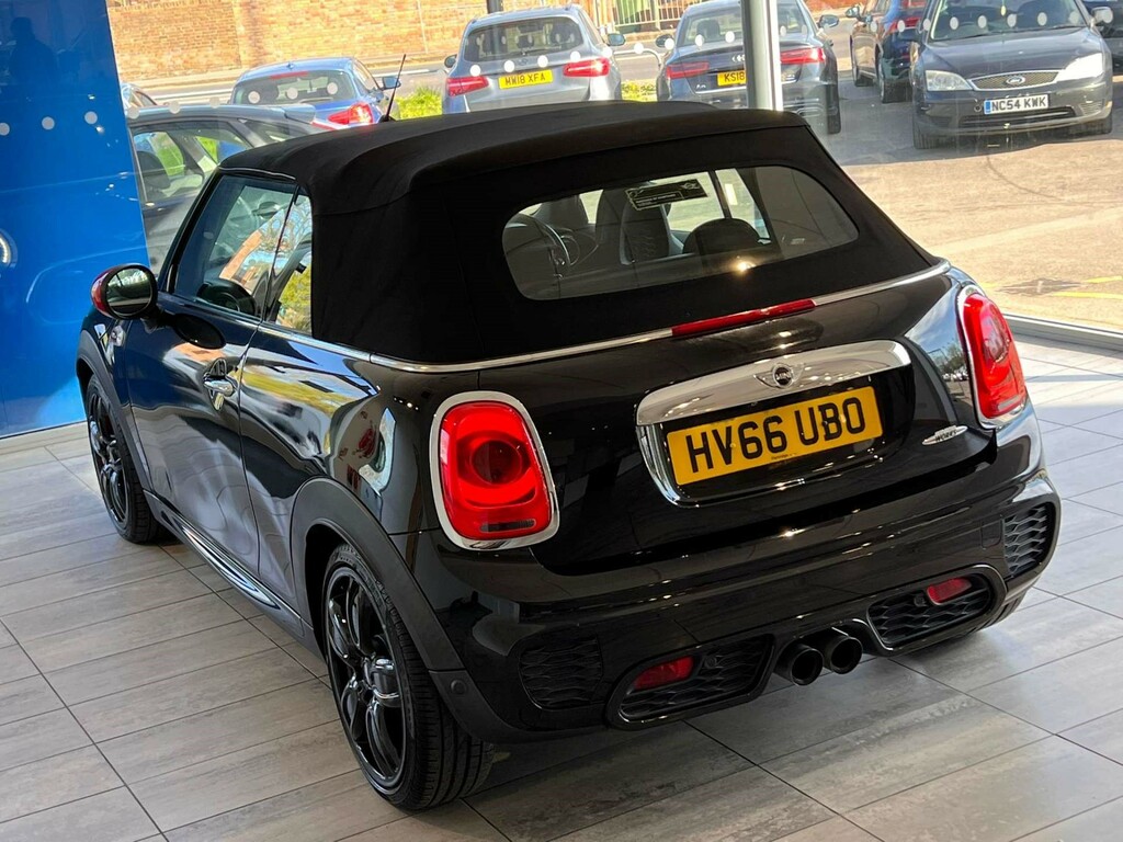 Mini Convertible John Cooper Works Euro 6 Ss HV66UBO Black #5