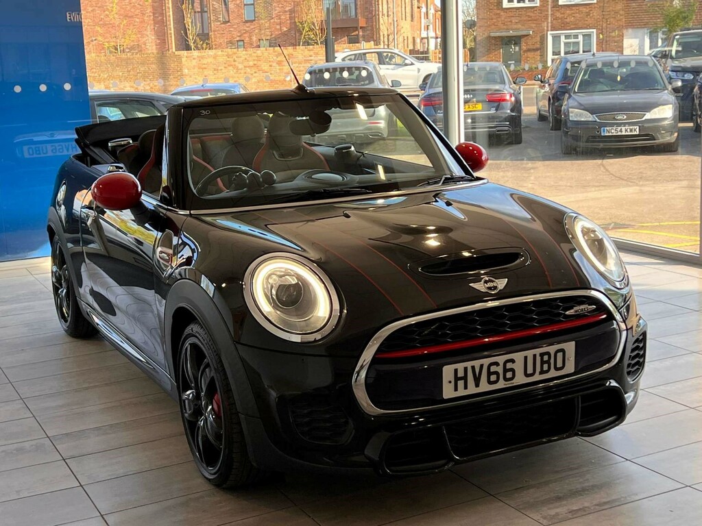 Mini Convertible John Cooper Works Euro 6 Ss Black