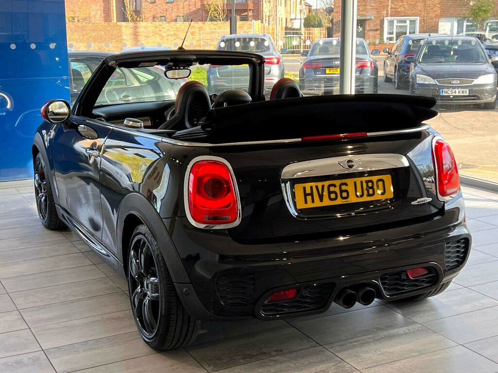 Mini Convertible John Cooper Works Euro 6 Ss HV66UBO Black #2