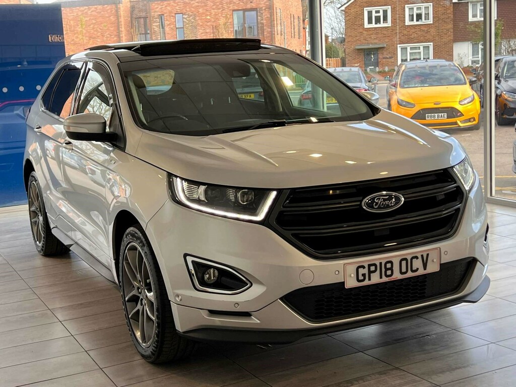 Ford Edge St-line Suv Powershift Awd Euro 6 Ss GP18OCV Silver #6