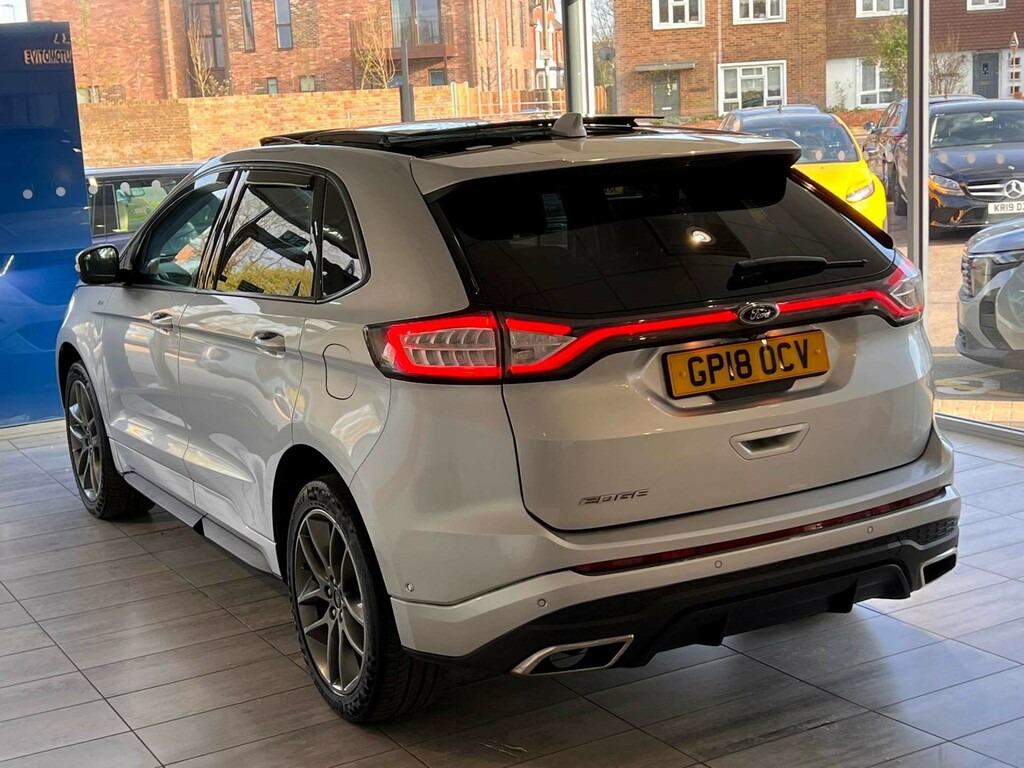 Ford Edge St-line Suv Powershift Awd Euro 6 Ss GP18OCV Silver #5