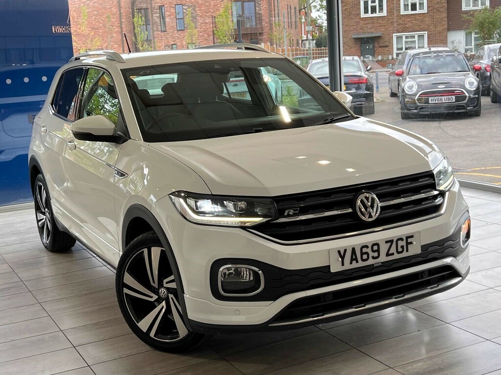 Volkswagen T-Cross R-line Suv Dsg Euro 6 Ss YA69ZGF White #5
