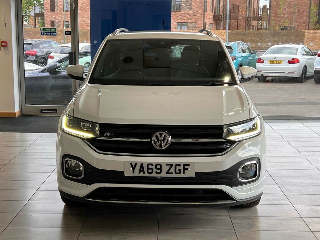 Volkswagen T-Cross R-line Suv Dsg Euro 6 Ss YA69ZGF White #3