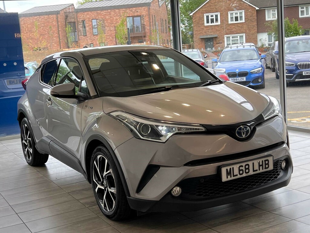 Toyota C-Hr Vvt-h Design Suv Hybrid Cvt Euro 6 Ss Silver