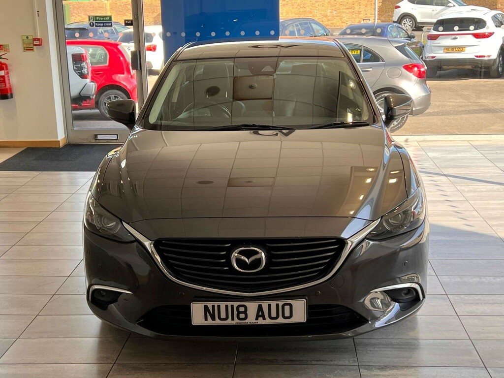 Mazda 6 Skyactiv-g Sport Nav Saloon Euro 6 NU18AUO Grey #4