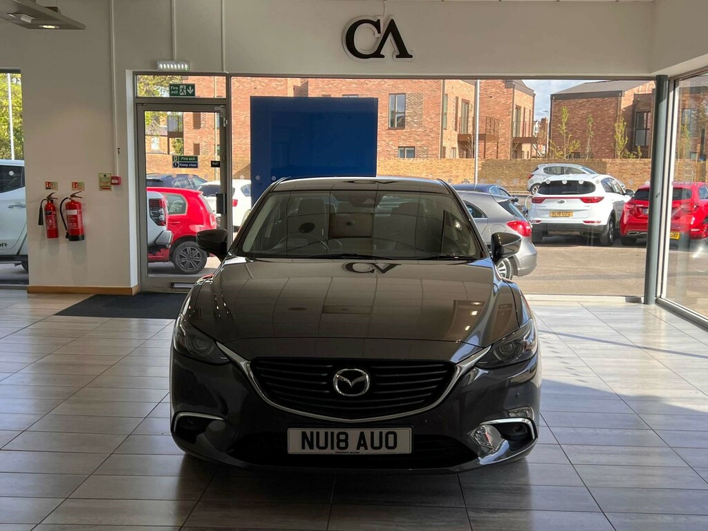 Mazda 6 Skyactiv-g Sport Nav Saloon Euro 6 NU18AUO Grey #6