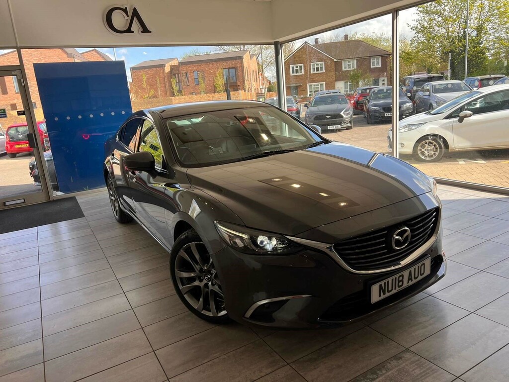 Mazda 6 Skyactiv-g Sport Nav Saloon Euro 6 NU18AUO Grey #3