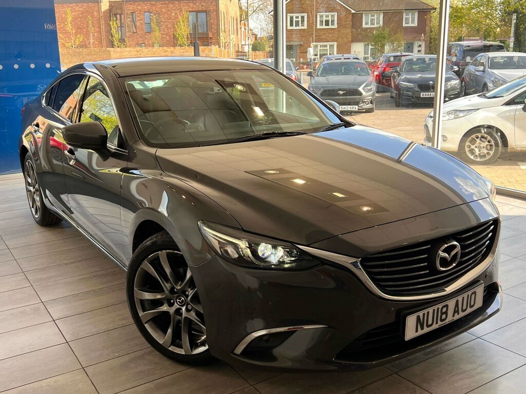 Mazda 6 Skyactiv-g Sport Nav Saloon Euro 6 NU18AUO Grey #2