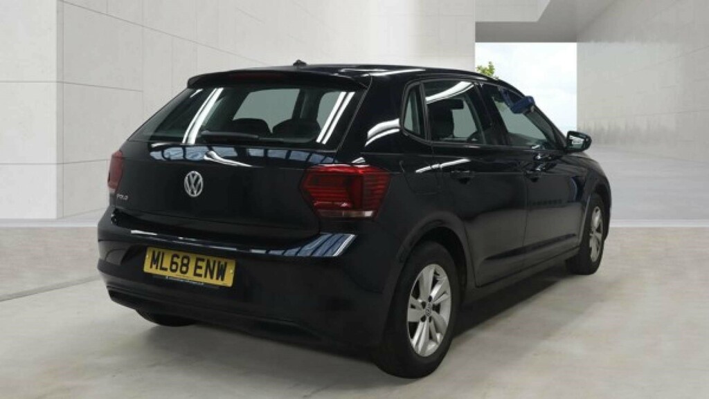 Volkswagen Polo Se Hatchback Euro 6 Ss ML68ENW Black #3