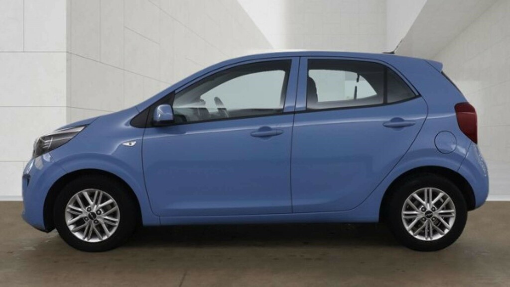 Kia Picanto Dpi 2 Hatchback Amt Euro 6 Ss YT22XOX Blue #3