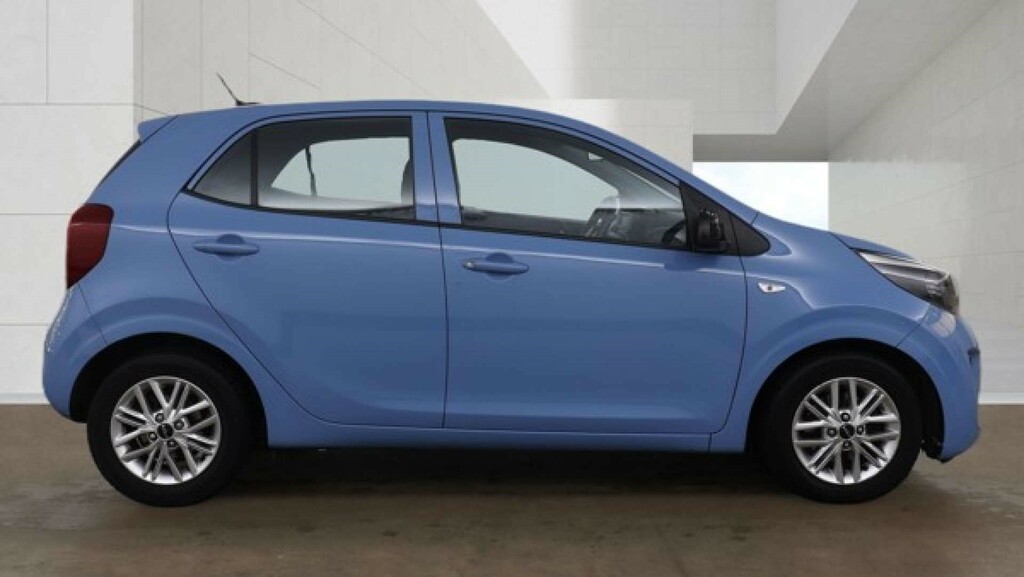 Kia Picanto Dpi 2 Hatchback Amt Euro 6 Ss YT22XOX Blue #4