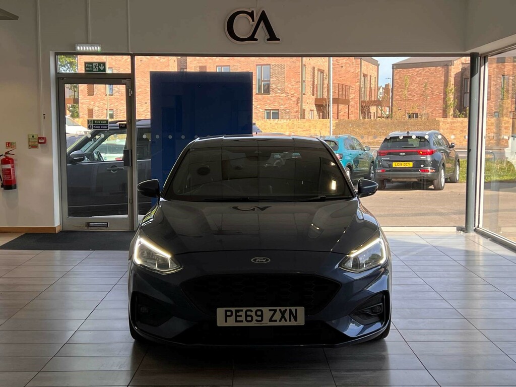 Ford Focus 1.0T Ecoboost St-line Hatchback Euro PE69ZXN Blue #6