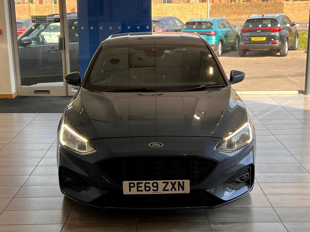 Ford Focus 1.0T Ecoboost St-line Hatchback Euro PE69ZXN Blue #3