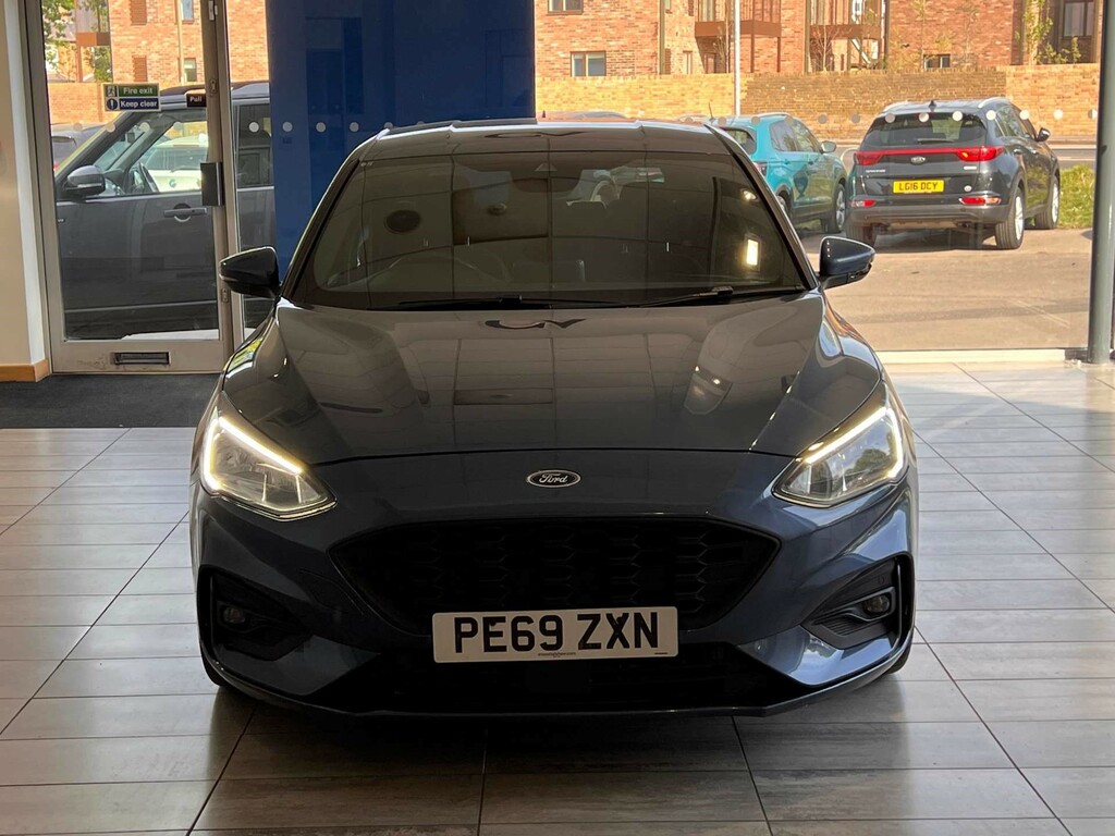 Ford Focus 1.0T Ecoboost St-line Hatchback Euro PE69ZXN Blue #5