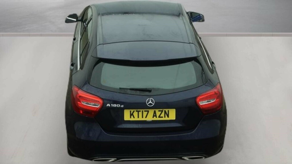 Mercedes-Benz A Class Sport Hatchback 7G-dct Euro 6 Ss KT17AZN Blue #3